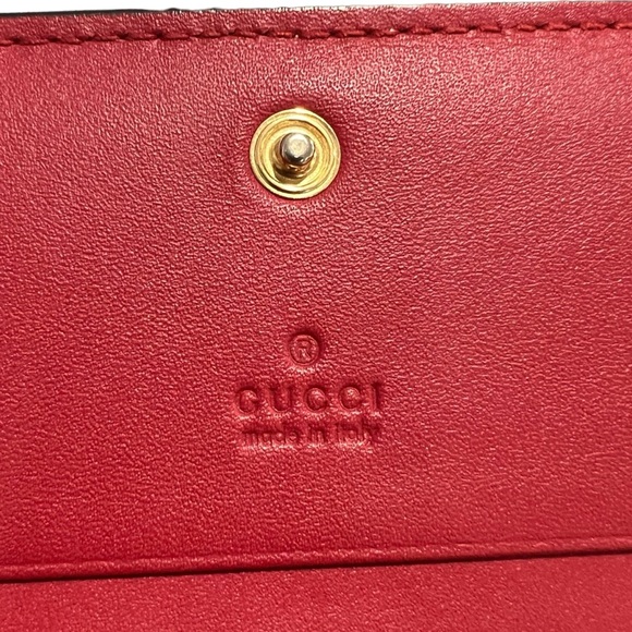 Gucci Rainbow Love Monogram Compact Wallet - Picture 4 of 7